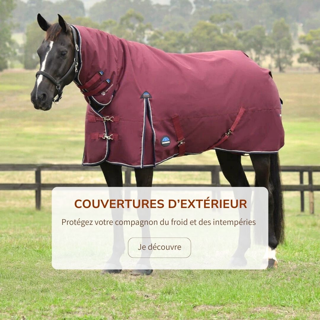 Couverture d'extérieur cheval